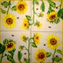 128 Sonnenblumen - 3-lagig - Ihr